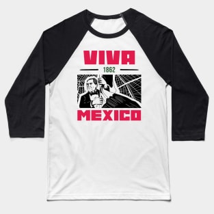 Viva Mexico, cinco de mayo Baseball T-Shirt